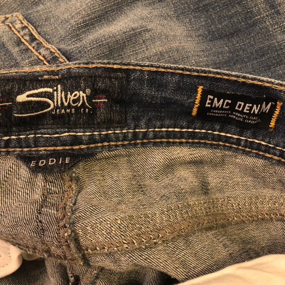 SILVER EMC DENIM EDDIE - BNWOT - Picture 9 of 13